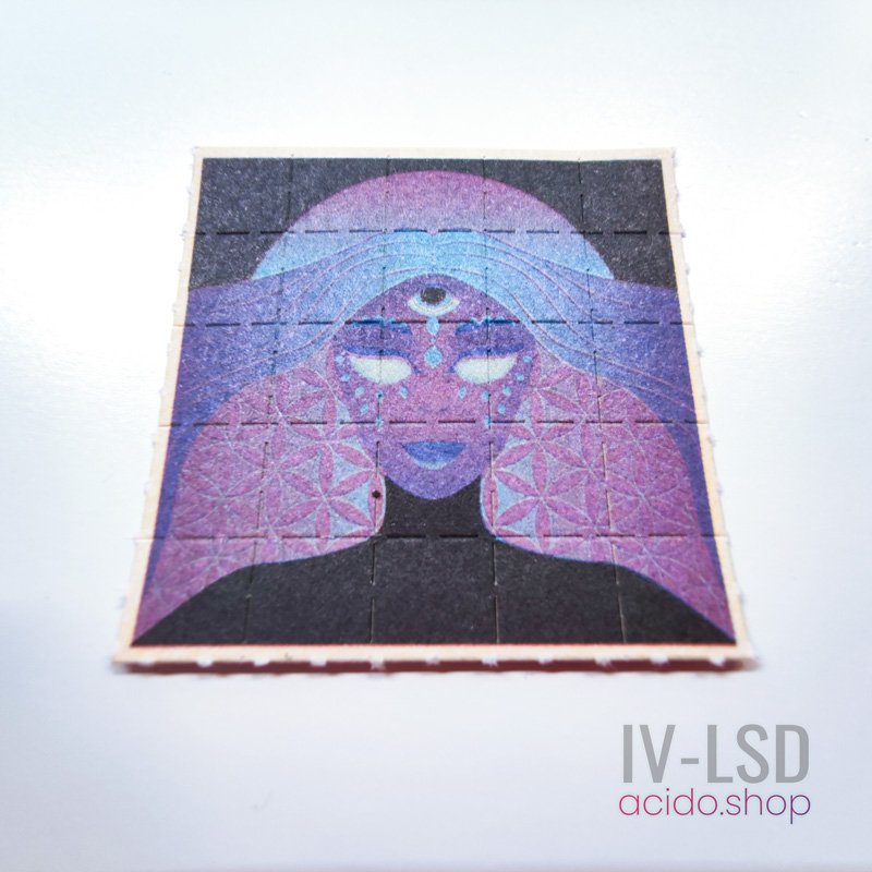 X V Lsd Mcg Valerie Limited Edition Blotter Tabs