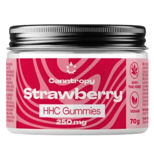 Canntropy HHC Fruchtgummis Erdbeere 250 mg HHC 10 x 25 mg