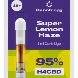 Canntropy H4CBD Kartusche Super Lemon Haze – 95 % H4CBD (1 ml)