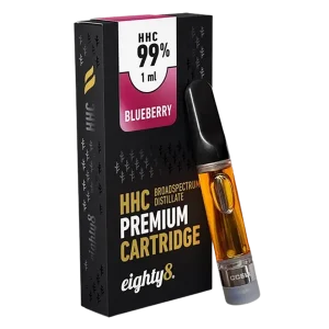 Eighty8 HHC Cartridge Cherry – 99 % HHC, (1 ml)
