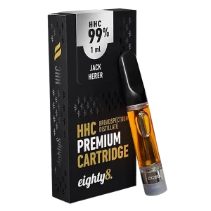 Eighty8 HHC Cartridge Jack Herer – 99 % HHC, (1 ml)