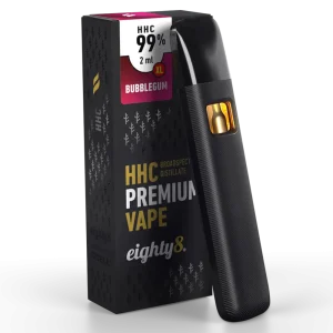 Eighty8 HHC Vape Bubblegum 99 % HHC, 2 ml