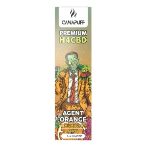 H4CBD Vape Agent Orange 96 % CanaPuff