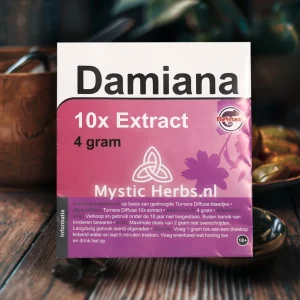 Das Bild zeigt Damnia Extract 10x Turnera Diffusa Natural Herbs