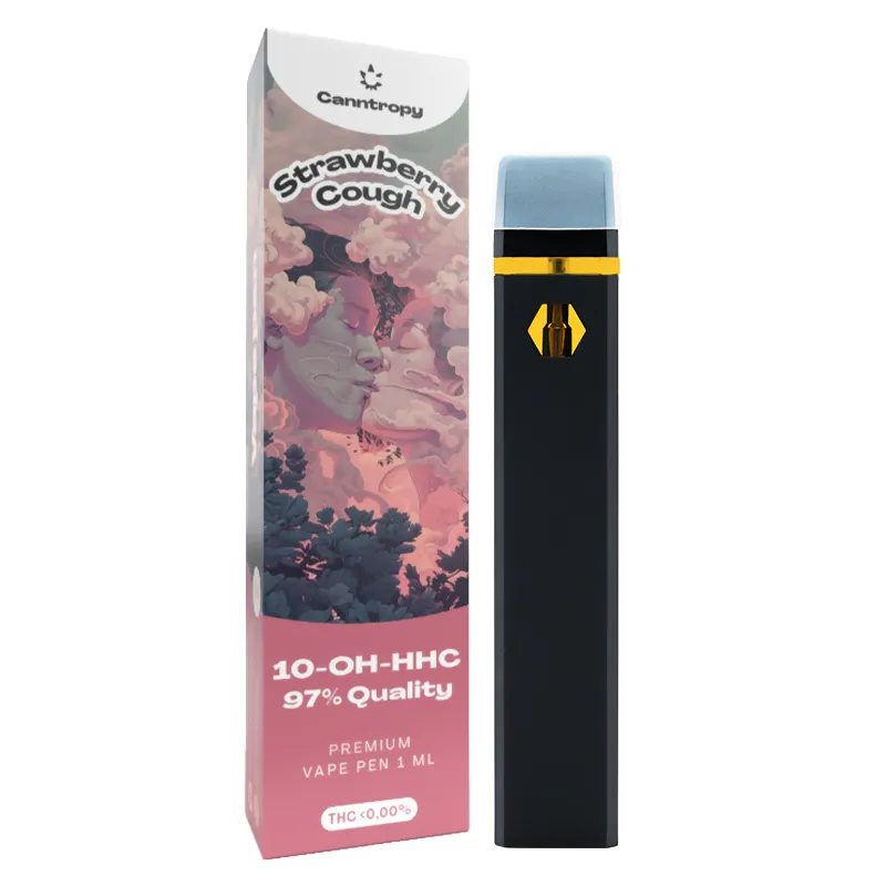 Canntropy 10-OH-HHC Vape Pen Strawberry Cough 97%