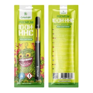CanaPuff Pen + cartridge Super Lemon Haze 10-OH-HHC 95 % 1 ml