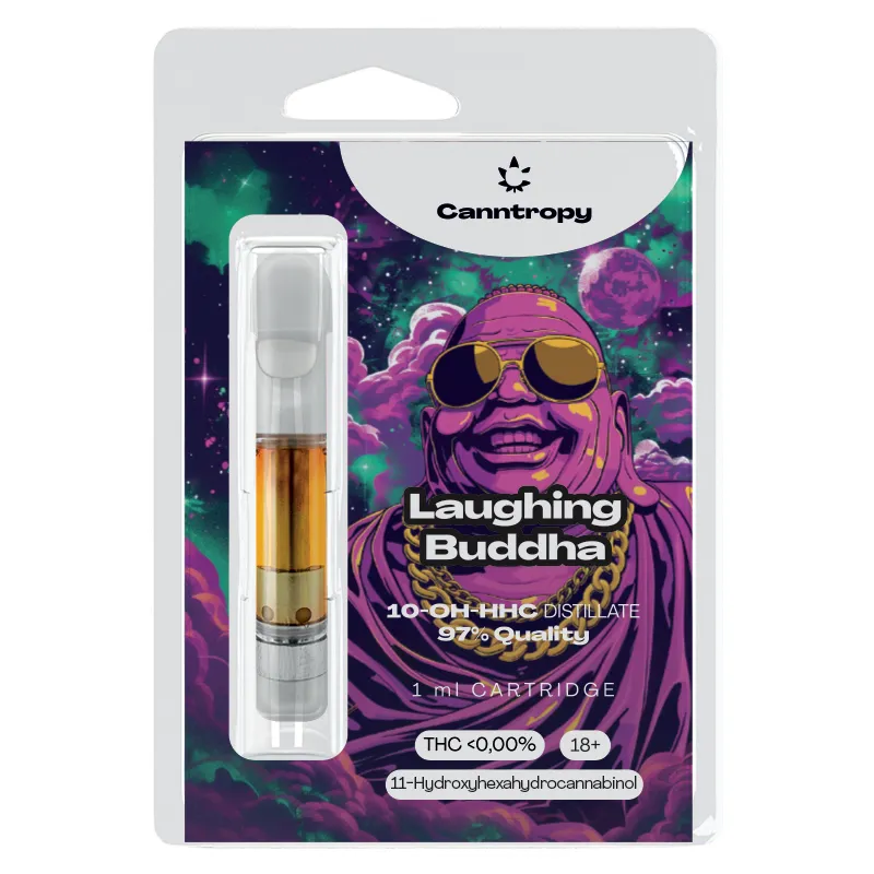 10-OH-HHC Kartusche von Canntropy Geschmack Lachender Buddha