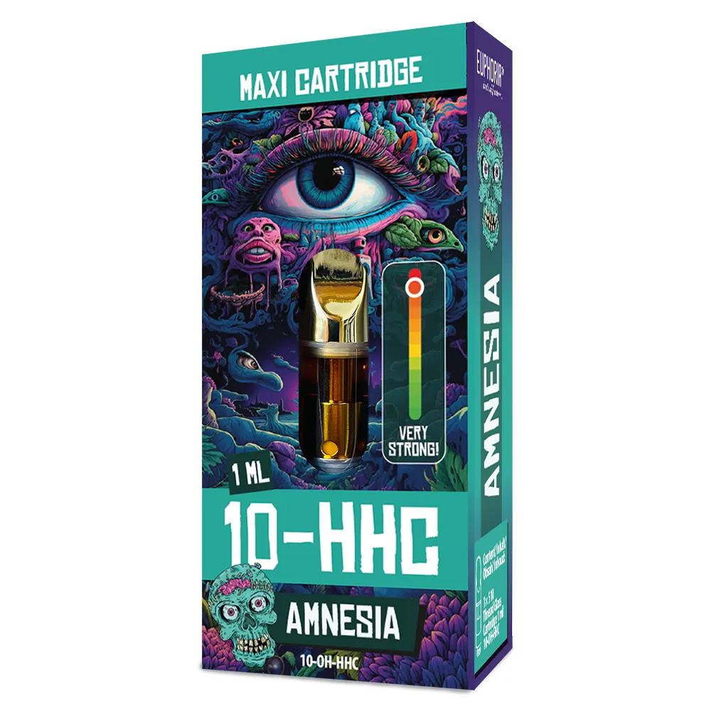 10-OH-HHC Kartusche von Euphoria Geschmack Amnesia
