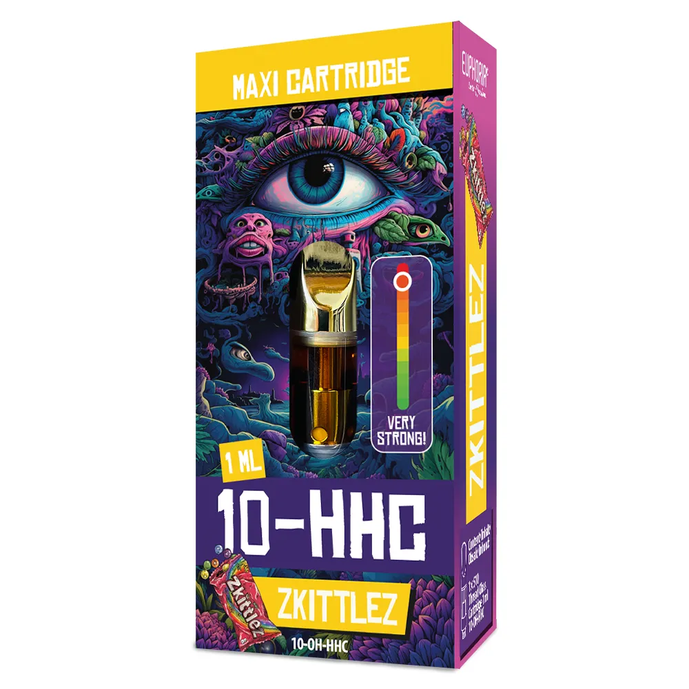 10-OH-HHC Kartusche von Euphoria Geschmack Zkittlez