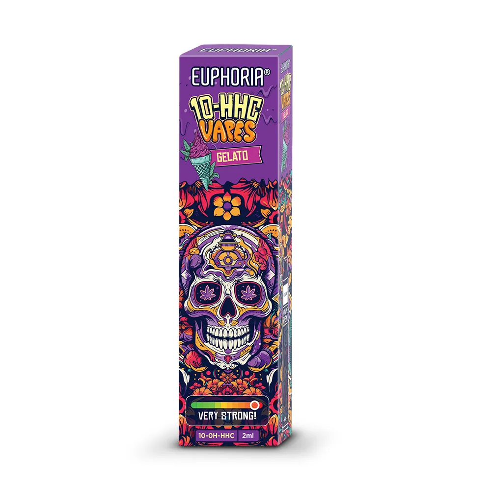 Vape Pen von Euphoria 10-OH-HHC Geschmack Gelato