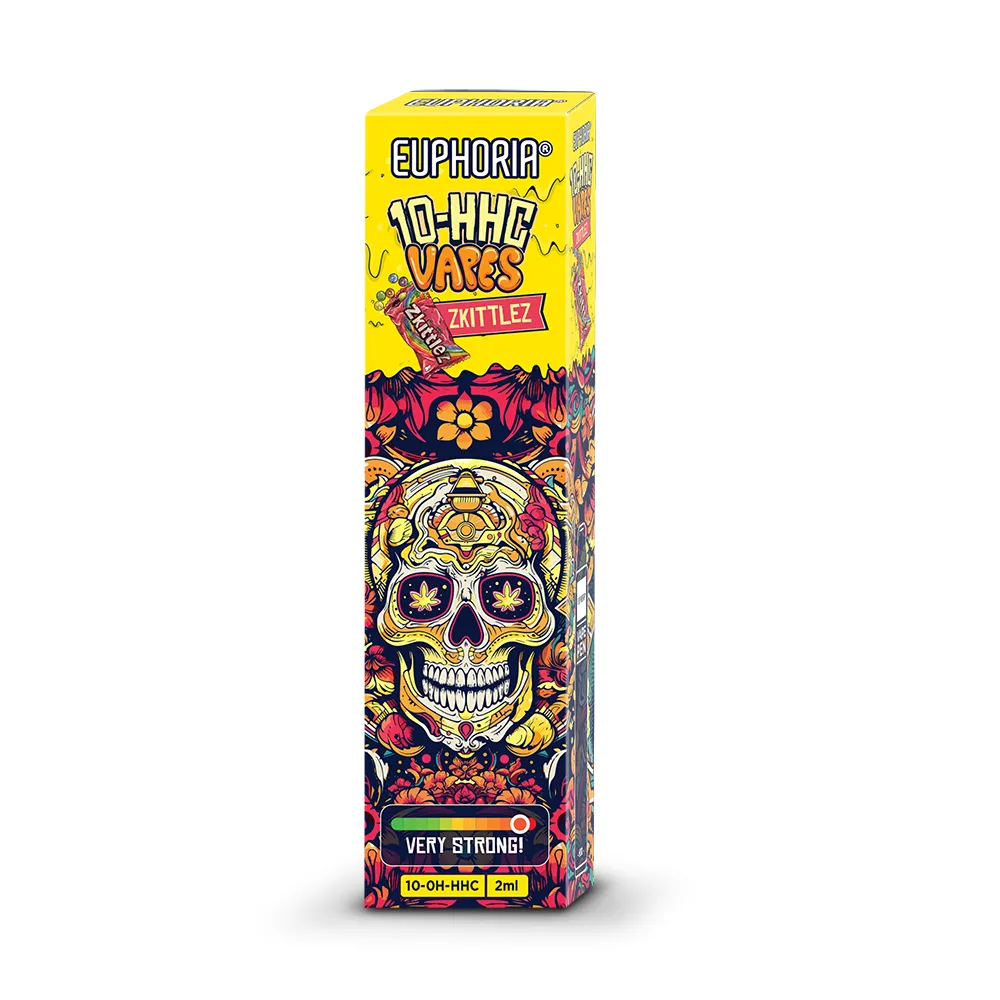 Vape Pen von Euphoria 10-OH-HHC Geschmack Zkittlez