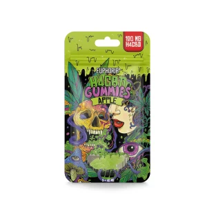 Euphoria H4CBD Gummies | Apfel | 3 Stück x 40 mg | 120mg H4CBD