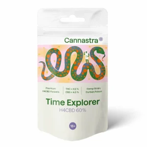 Cannastra H4CBD Blüten Time Explorer (Durban Poison) 60%