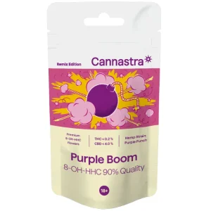 Cannastra 8-OH-HHC Blüten | Purple Boom | 90% 8-OH-HHC